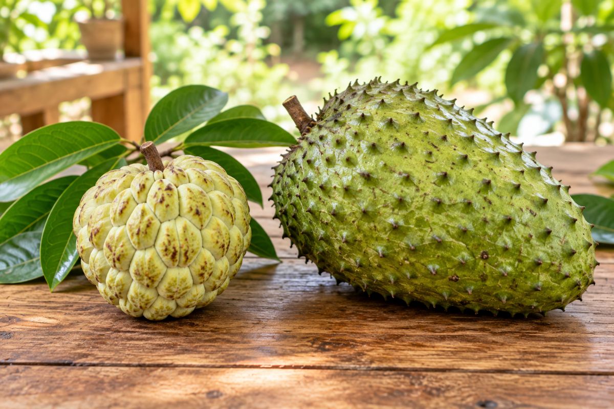 Phân biệt na và mãng cầu xiêm