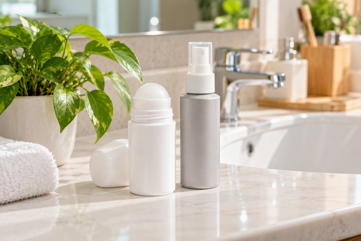 Deodorant và antiperspirant khác nhau thế nào: lăn khử mùi và xịt khử mùi