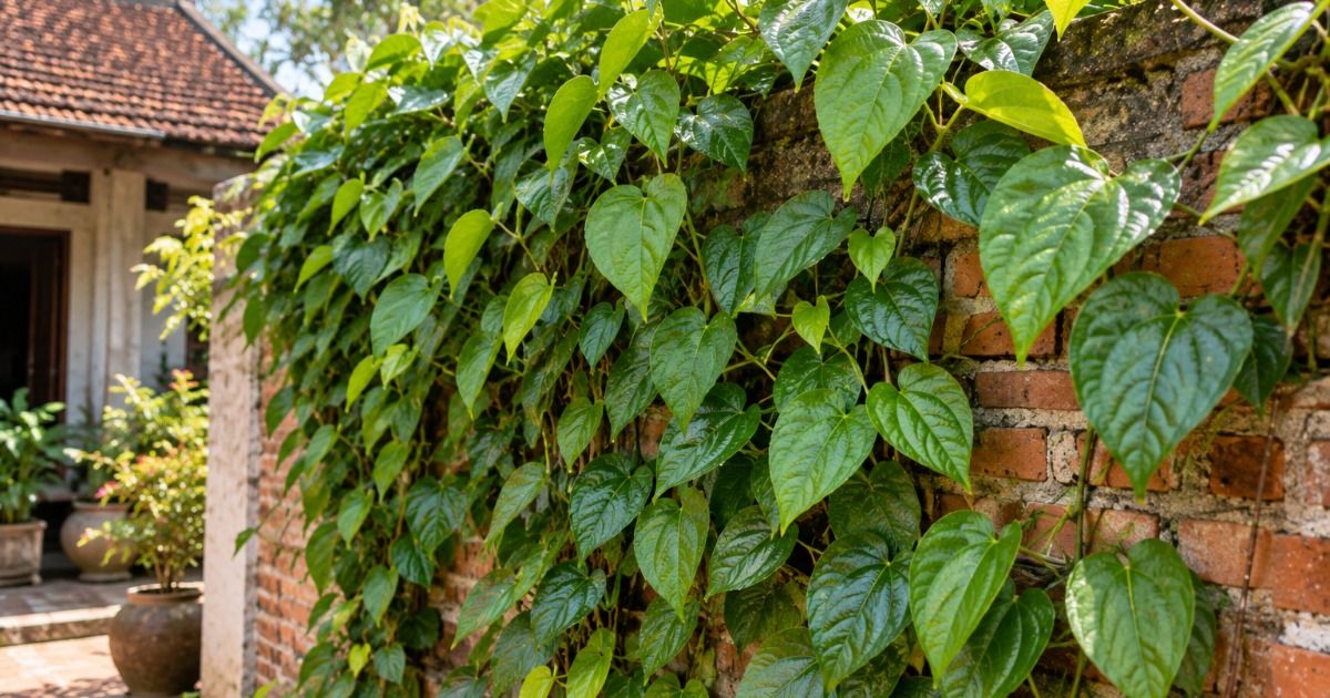 Công dụng lá trầu không: Từ miếng trầu đến mẹo giảm mùi nách